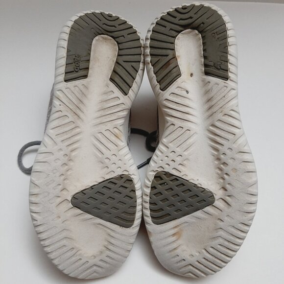 ADIDAS Originals Tubular Shadow Athletic Shoe Light Brown Tan Gray Women's Sz 6 - Picture 16 of 16